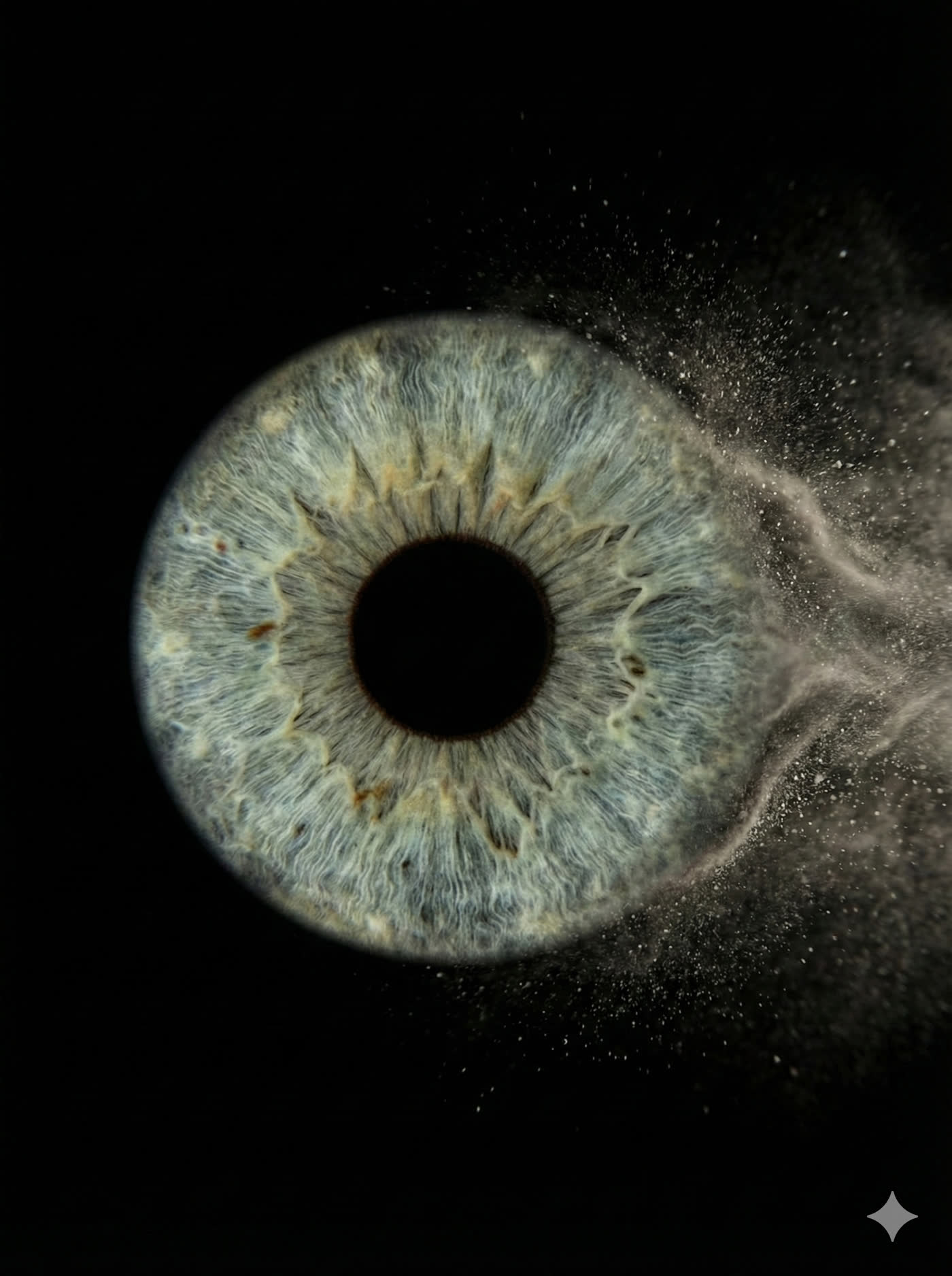Irisfotografie Kunstwerk